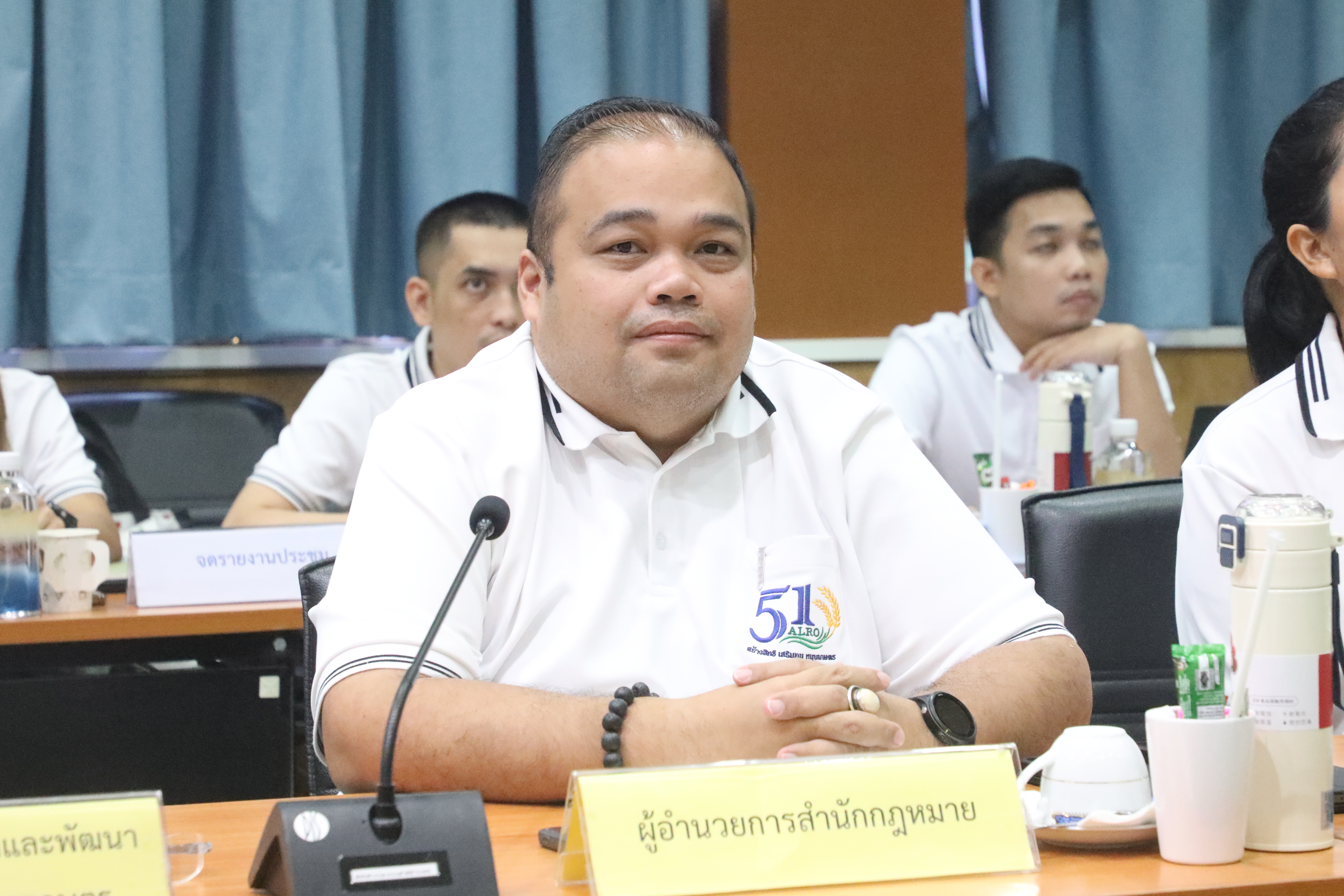 title - รองปลัด กษ. ประชุมสัญจร 5 หน่วยงานภายใต้การกำกับดูแล ณ ส.ป.ก. 